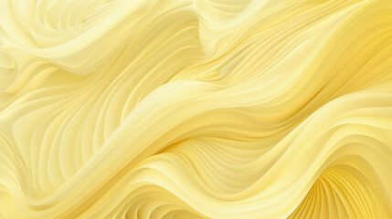 Fototapeta premium Yellow Smooth Waves Texture