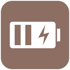 Obraz premium Charge Battery vector icon. Can be used for Battery and Power iconset.