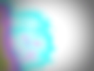 White and rainbow themes abstract background with light, abstract colorful background with bokeh blue green pink gradient