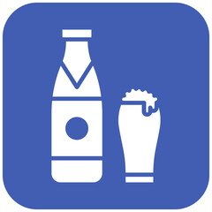 Beer vector icon. Can be used for Oktoberfest iconset.