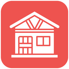 House vector icon. Can be used for Oktoberfest iconset.