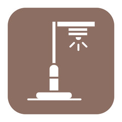 Street Light vector icon. Can be used for Retro iconset.