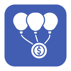 Balloon Loan vector icon. Can be used for Credit And Loan iconset.