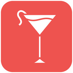 Cosmopolitan vector icon. Can be used for Beverages iconset.