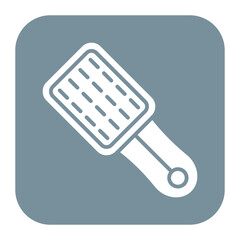 Hair Brush vector icon. Can be used for Spa iconset.