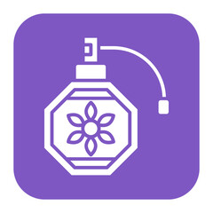 Fototapeta premium Perfume vector icon. Can be used for Spa iconset.