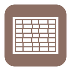 Brick Wall vector icon. Can be used for Home Improvements iconset.