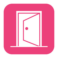 Door vector icon. Can be used for Home Improvements iconset.