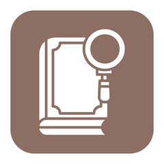 Reference vector icon. Can be used for Literature iconset.