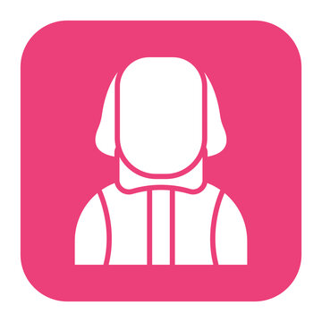 recommend clip art: Shakespeare vector icon. Can be used for Literature iconset.