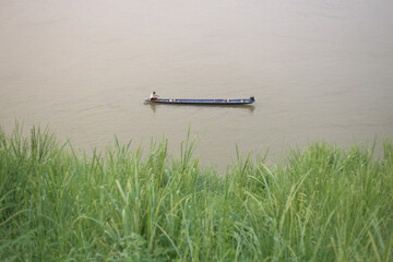 boat on the river