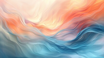 Soothing palette abstract background