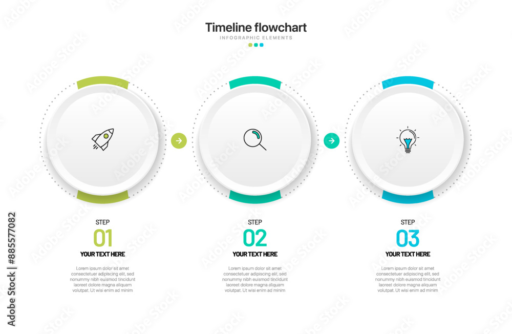 Poster timeline infographic design with options or steps. infographics for business concept. can be used fo