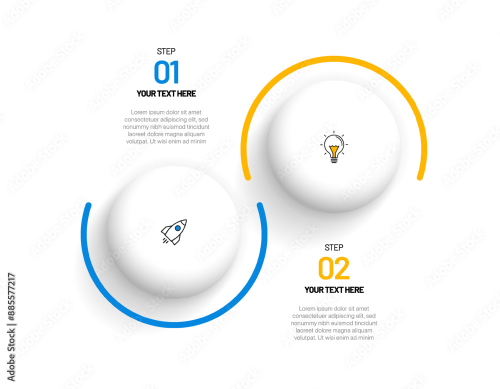 Poster timeline infographic design with options or steps. infographics for business concept. can be used fo