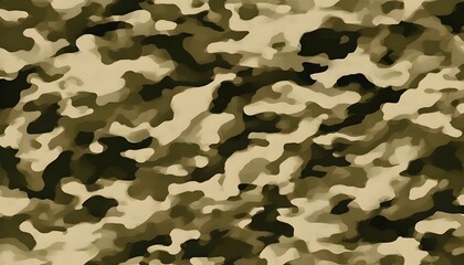 Fototapeta premium camouflage green vector pattern texture military print
