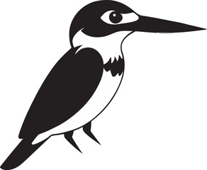 vector line art of abstract colorful hummingbird, colibri wall art design, minimal bird line logo icon illustration isolated on white background