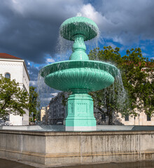 Fountain at the Munich University