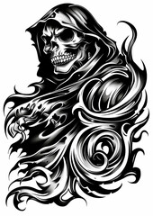 Obraz premium The Grim Reaper