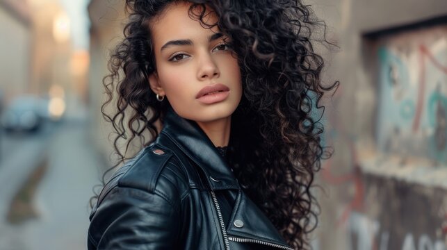 Fashion Portrait of a Young Woman