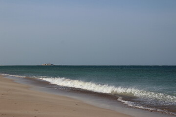 beach and waves