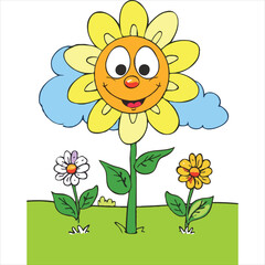 coloring page  vector  illustration 