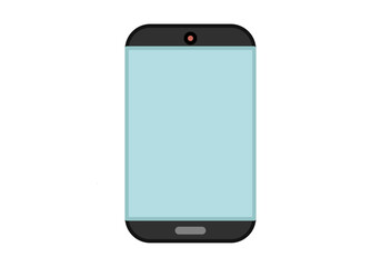 Móvil o smartphone con la pantalla vacía o encendida 