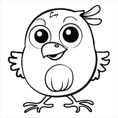 coloring page  vector  illustration 