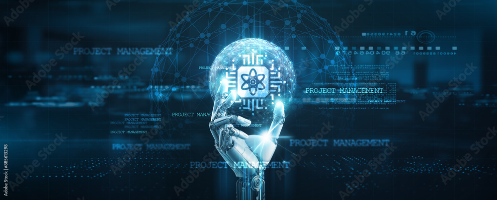 Poster developments robotics, powered by quantum computing, promise ultra-secure network connections, revol