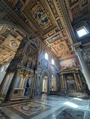 Obraz premium Basilica of San Giovanni in Laterano in Rome