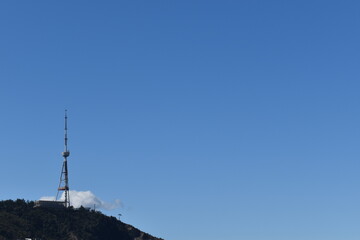 Fototapeta premium tower in the mountains