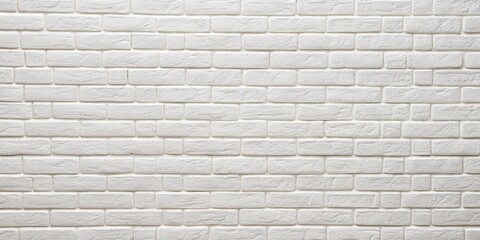 A White Brick Wall Background With A Standard Scale. Generative AI