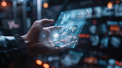 AI android robot hands writing text on laptop keypad. Fresh perspective on the concept of AI.