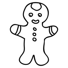 Gingerbread Men for Festive Celebrations Transparent Background PNG File 