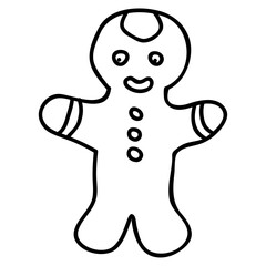Gingerbread Men for Festive Celebrations Transparent Background PNG File 