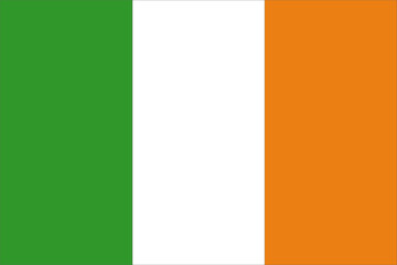 Ireland flag vector