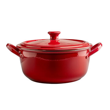 recommend clip art: Red kitchen casserole pot clip art