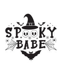 Halloween T-shirt Design, Halloween SVG Design, Ghost Design, Halloween Shirt, Halloween Cat Shirt, Retro Halloween shirt Design, Spooky Season, Funny Halloween, Hippie Shirt, Boo Shirt,