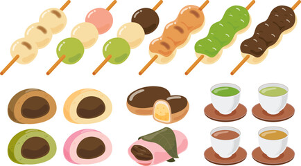 和菓子のセット