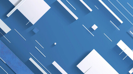 夏や海を思わせる、爽やかな青い色合いのアイキャッチ・タイトル用グラフィック