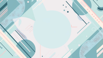 夏や海を思わせる、爽やかな青い色合いのアイキャッチ・タイトル用グラフィック