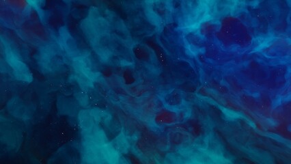 nebula gas cloud in deep outer space