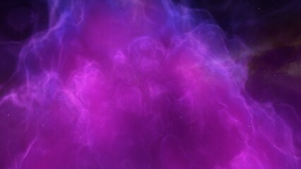 nebula gas cloud in deep outer space