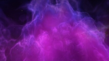 nebula gas cloud in deep outer space