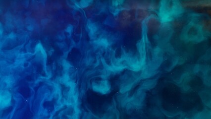 Illustration of a space cosmic background of supernova nebula and stars, glowing mysterious...
