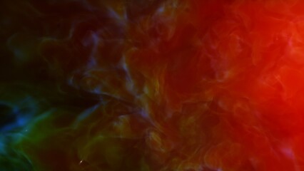 Illustration of a space cosmic background of supernova nebula and stars, glowing mysterious universe
