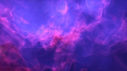Illustration of a space cosmic background of supernova nebula and stars, glowing mysterious universe
