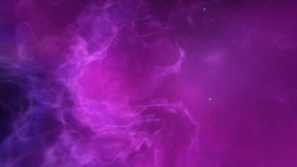 Illustration of a space cosmic background of supernova nebula and stars, glowing mysterious universe
