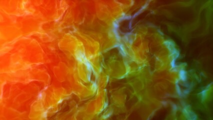 nebula gas cloud in deep outer space
