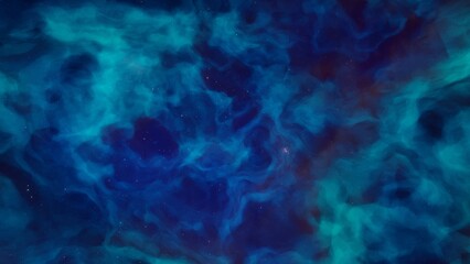 nebula gas cloud in deep outer space
