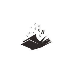 Book vector template